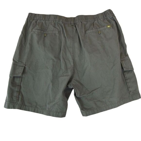 Tommy Bahama Relax Cargo Shorts XXL Green Drawstring Waist 100% Cotton 42" - Picture 2 of 10